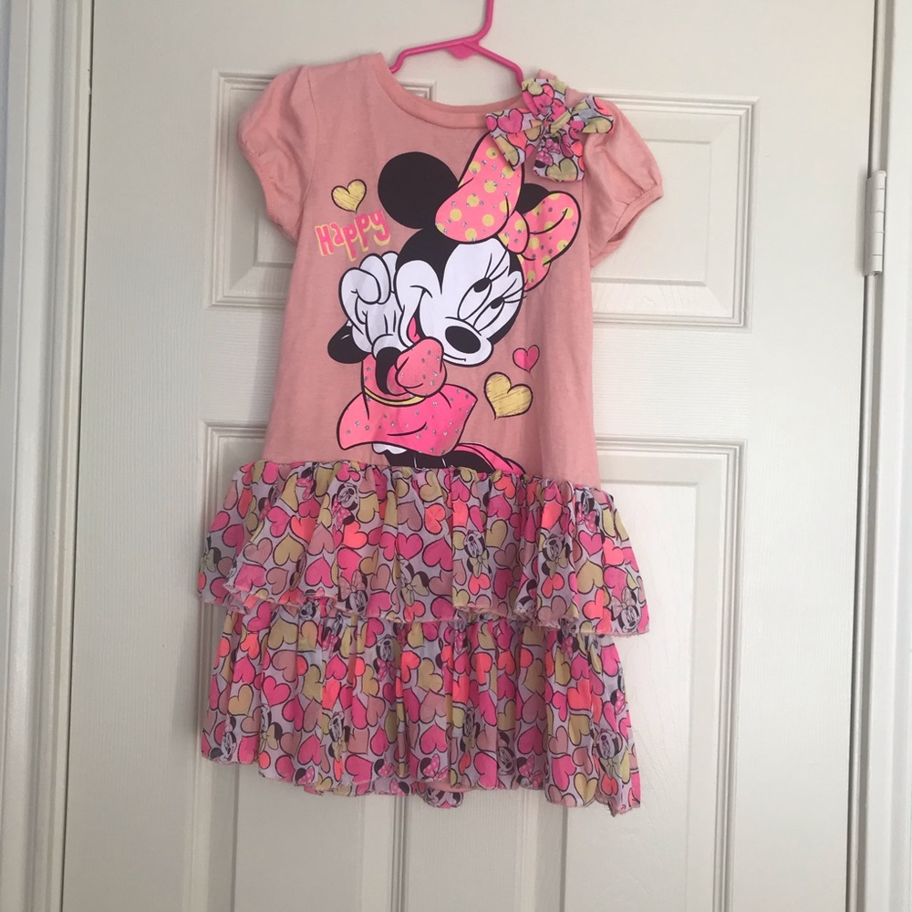 Little girls Disney Minnie Mouse dresses